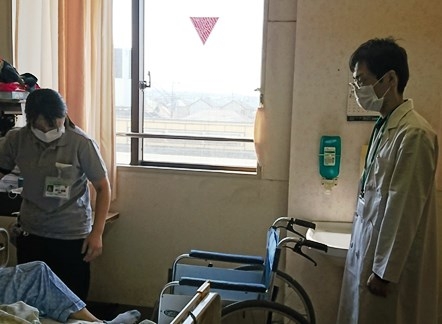 「チーム医療の一端を実際に見ることができました。」