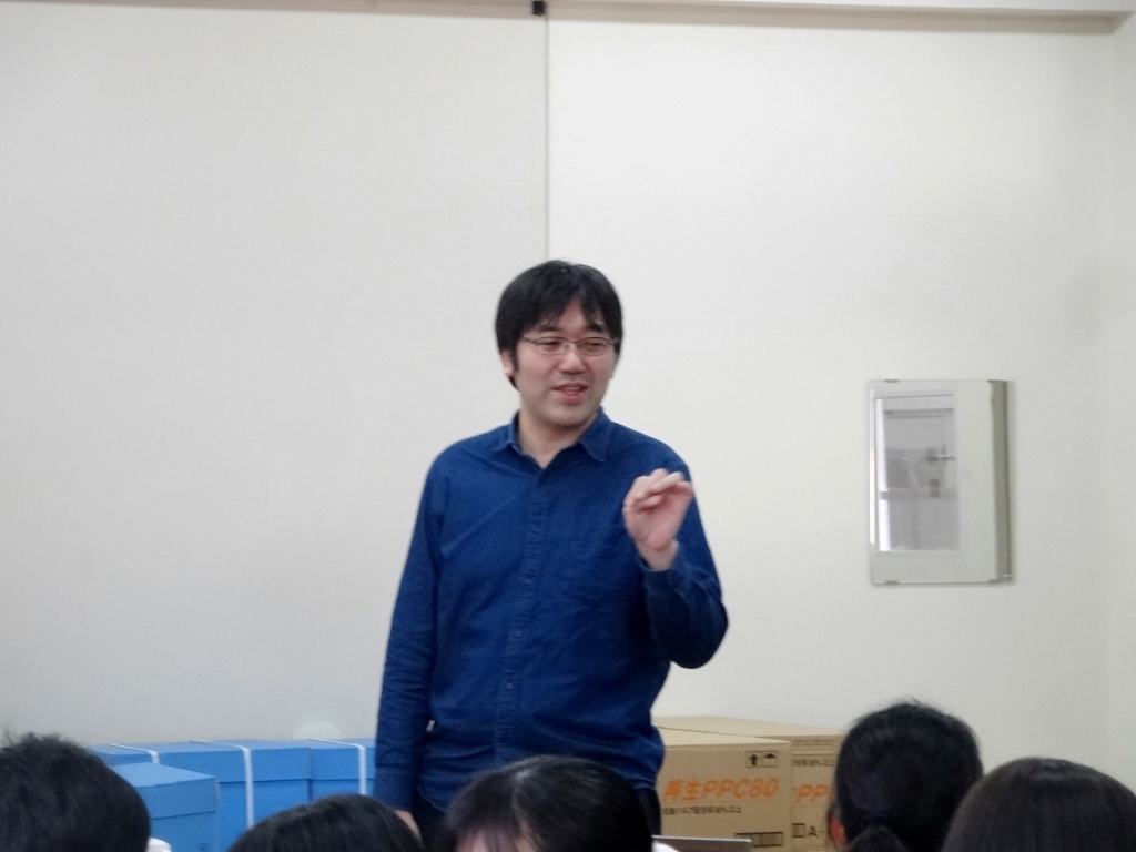 3月14日、県立千葉高校で石川敬一医師が講演しました！