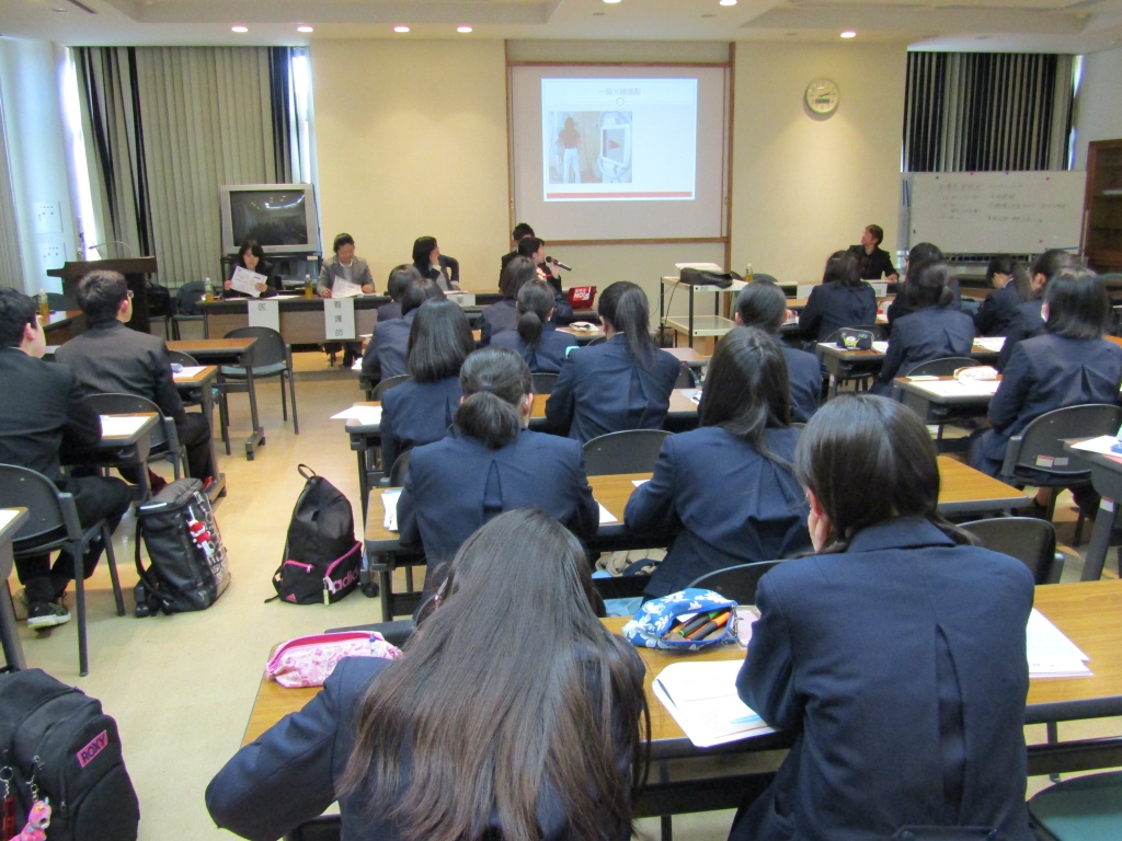 県立佐倉高校で多職種講演会を開催しました！
