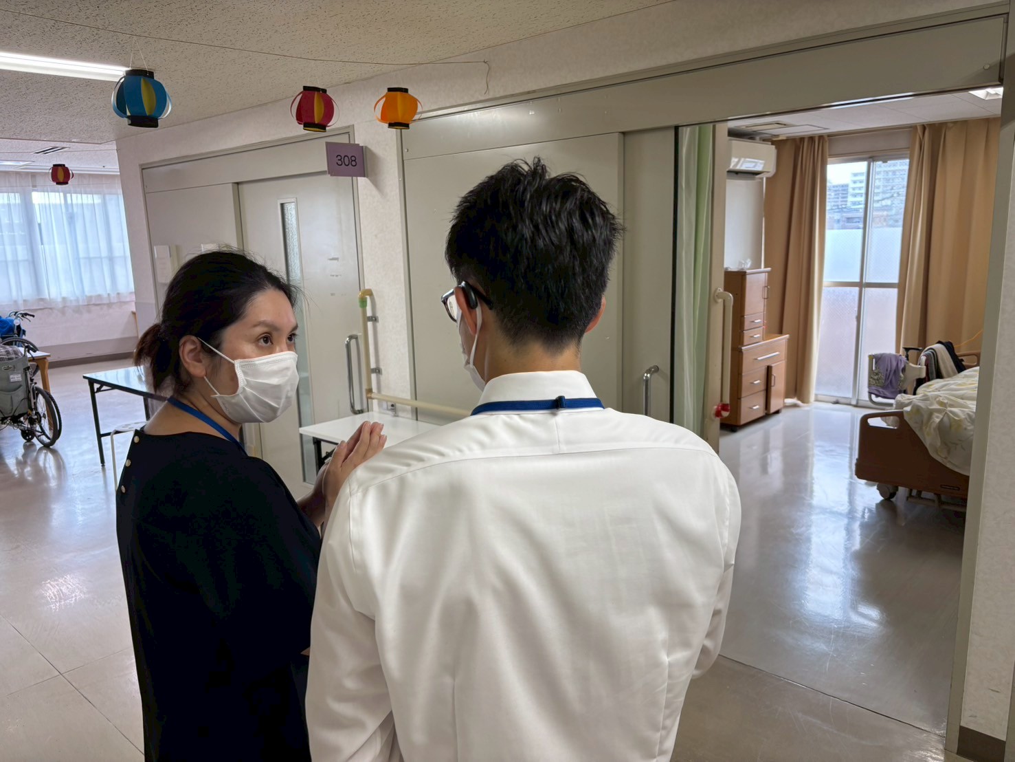 医学生が介護老人保健施設を見学！