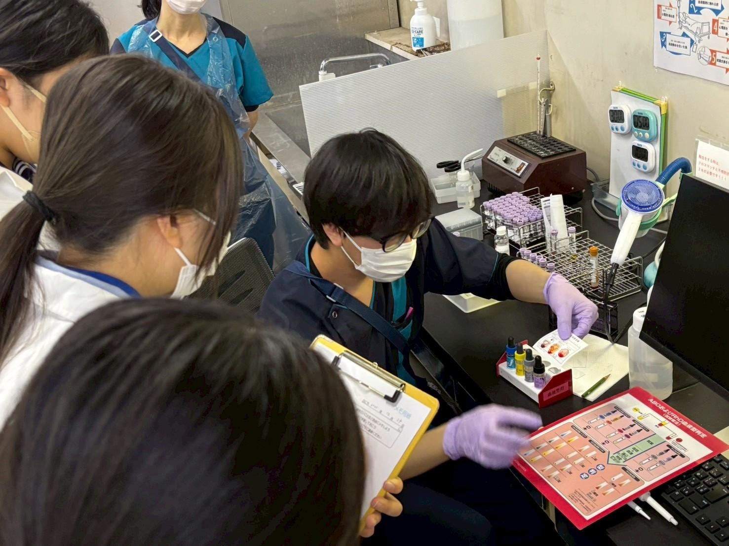 冬休み医師体験　報告