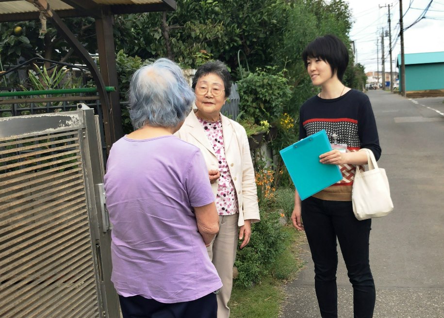 本日の研修医「地域の高齢者訪問に参加しました」の巻
