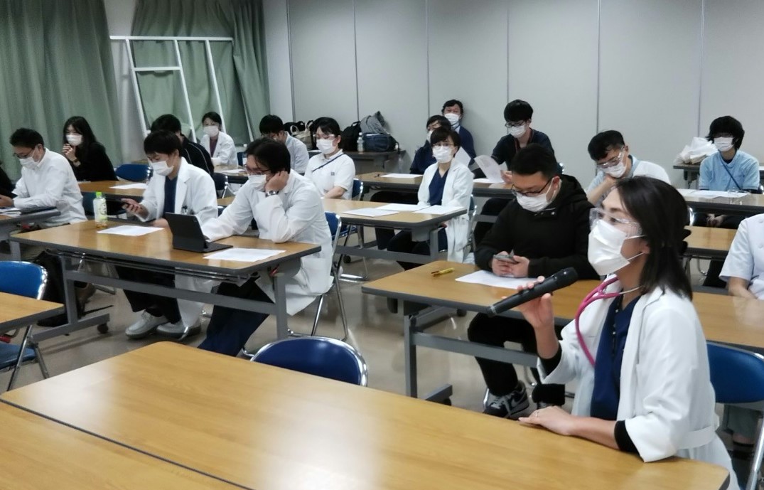 本日の研修医「リハビリテーションの効果を実感」～初期研修医の心に残った症例報告会～