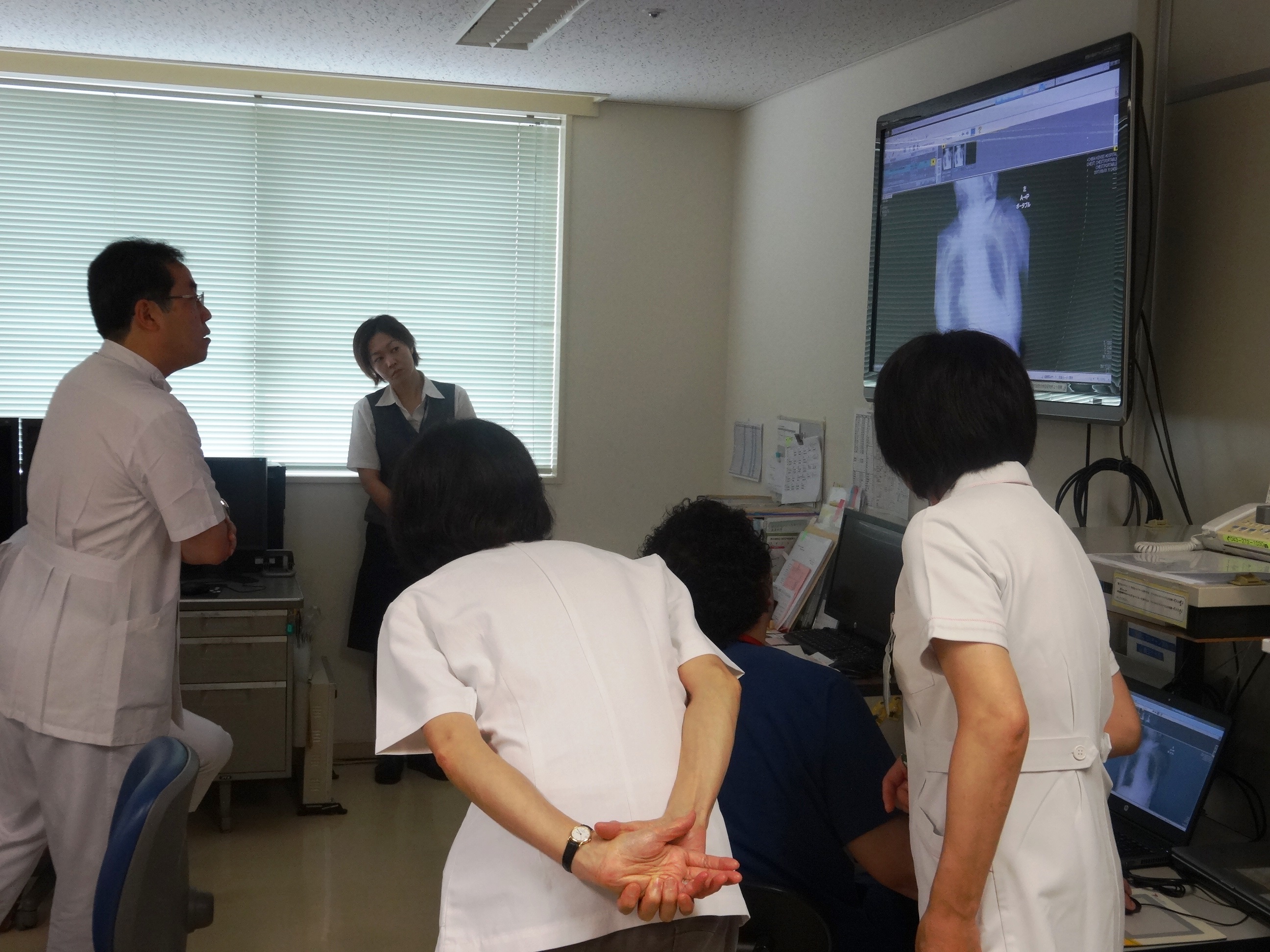千葉健生病院の地域医療を学びました。